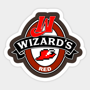 Wizard's Red Sticker